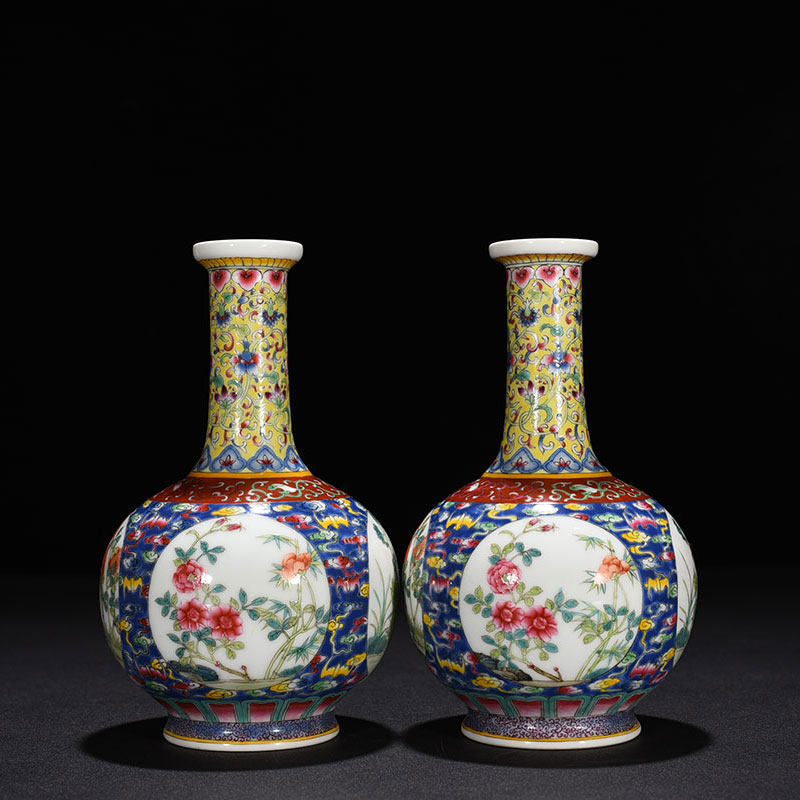 Clear Dry Lung Powder Colorful Open Window All Season Flower Grain Appreciation Bottle