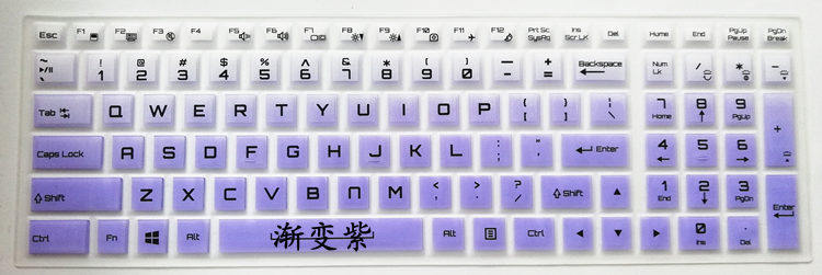 Xuanlong V5 Knight Edition Keyboard Anti-collision Strip Film 15 6-inch Laptop Full Coverage Dustproof Transparent Cute Sleeve Cushion Color Bump Silicone TPU Cartoon Waterproof Anti-Gray Key Protector