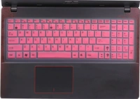 Bộ bảo vệ bàn phím ASUS K556UR máy tính xách tay 15,6 inch máy tính xách tay đầy đủ chống bụi trong suốt dễ thương bìa màu lõm silicone hoạt hình phụ kiện nút ngoại vi U không chiếu sáng miếng dán máy tính casio 570