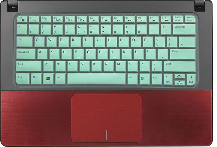 Dell Vostro achievements 5470 (5470D-2728 keyboard anticollision strip film 14-inch pen electric full coverage anti-dust cover cushion waterproof anti-ash protection button rugged and transparent silica gel