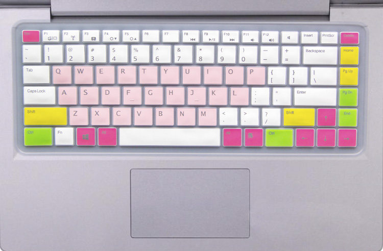 T-bao Tianbao TBOOK R8 keyboard anti-collision strip film 15 6-inch laptop full coverage dust cover waterproof and gray protection button bump transparent silicone color cute cartoon