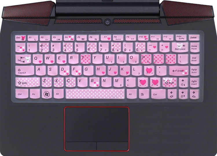 Lenovo S41-75 keyboard anticollision strip film 14-inch pen electric full coverage dust-proof transparent adorable cover Color rugged silicone Cartoon Non-Luminous button to protect non-luminous night light