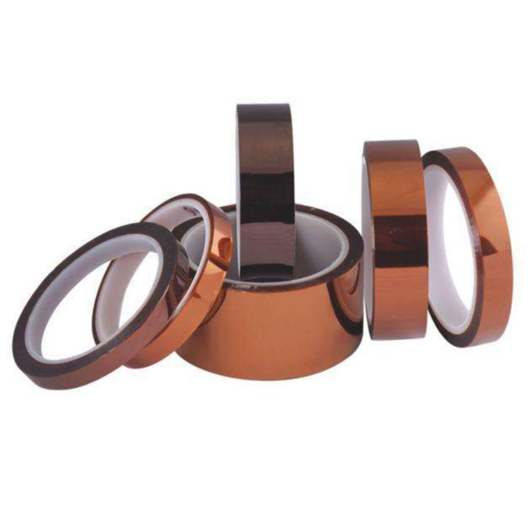 Tea colour high temperature resistant gold finger adhesive tape insulation polyimide tea colour gold hand grease adhesive paper 5-500MM* 30 m-Taobao