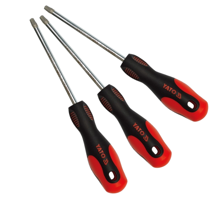 Easily Elle Rio bicolor handle star screw driver in hole floral type T5 T5 T6 T6 T8 T9 T9 T10 T40 T40 T40