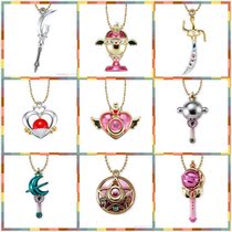 Bando food play beautiful girl warrior little charm jewelry Moon Hare small decoration spot