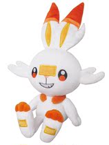 Pokemon elf pokémon sword and shield flame Rabbit plush doll doll spot