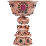 Ги лампы Непал медные хедю Семейство для буддхи тибетские тибетские тибетские тибетские огни светильники фронтальные свечи