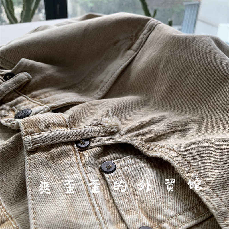 The Upper Legs Are so Stylish! so Fashionable! and They Also Have a Certain Old Money Vibe! Expensive Brand 13 Latte 8-Point Straight-Leg Jeans for Women