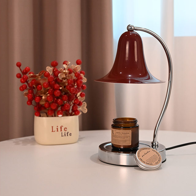 Minimalist High-End Flameless Aromatherapy Wax Melting Lamp Bedroom Candle Melting Lamp Atmosphere Decor New Wedding Birthday Christmas Gift