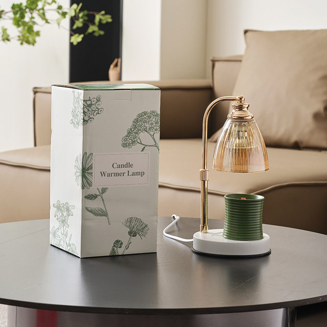 Light Retro Flameless Aromatherapy Lamp, Adjustable Height Wax Melting Lamp, Bedroom Ambiance Candle Melting Lamp, Night Light, Wedding and Birthday Gift