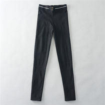 Elastic tight fit trousers children 42L68566 tightness waist and body explicit lines 100 hitch commuter spring summer pencil pants