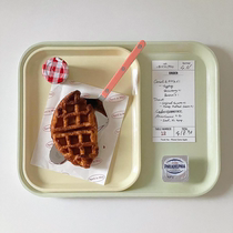 American Cambro color tray large glass fiber dessert plate ins minimalist aromatherapy jewelry storage plate