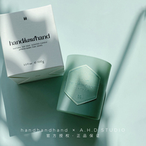 Spot AHD｜handhandhand scented candle aromatherapy soybean wax essential oil soothe the nerves and help sleep holiday gift