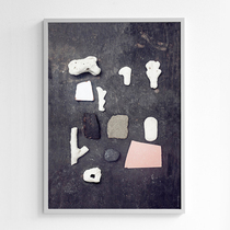  Spot AHD｜Sweden Fine Little Day Coral decorative painting Nordic original niche art childrens room