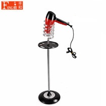 Blowing bracket wind pipe seat standing ground hair dryer screen printing base with black disc floor-to-ceiling