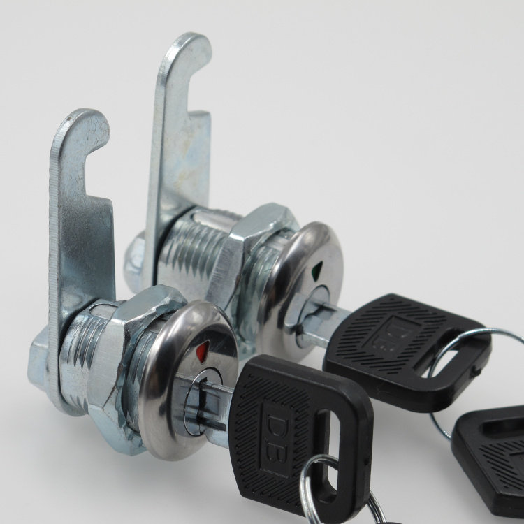 Red Green Indication Eccentric Lock Transtongue Lock Containing Box Lock Drawer Cabinet Door Lock Cabinet Lock Cabinet Lock Iron cabinet lock core