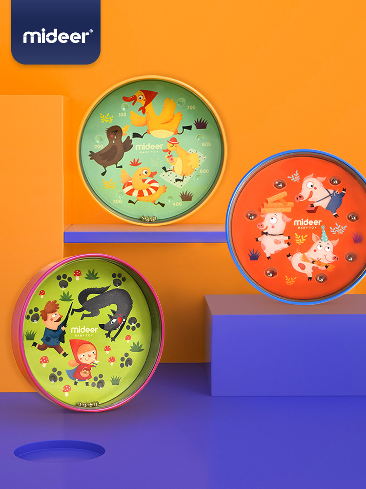 mideer mass deer balance walking pearl game children special forces training space logic thinking maze puzzle toy
