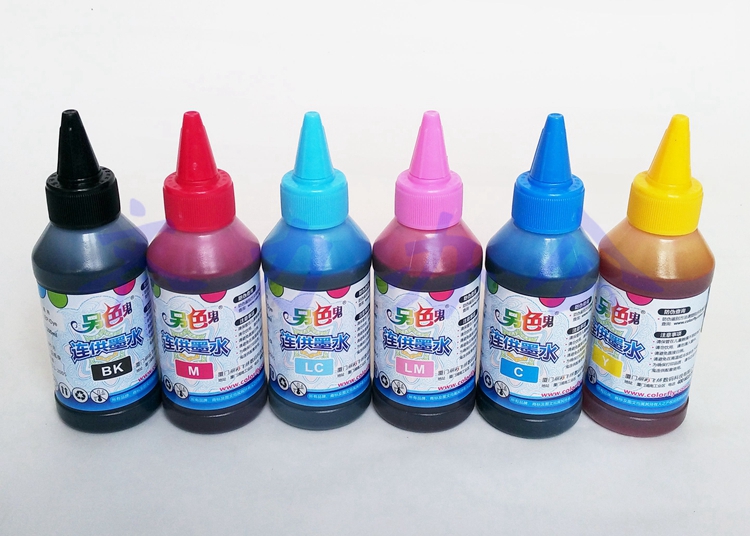 Color Ghost supplies ink compatible with Epson Canon printer ink 6 color 4 color color color and color ink 100ml