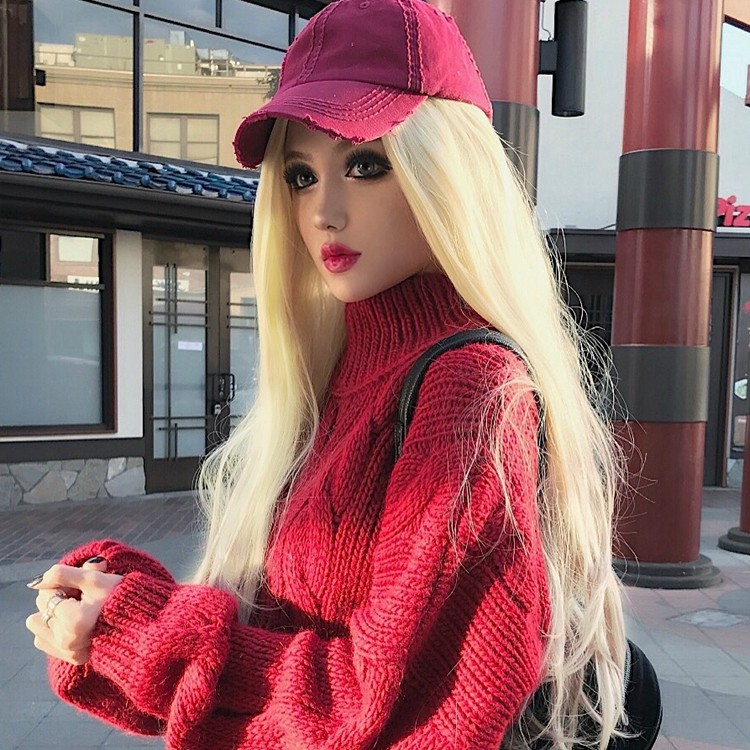 Perruque Long cheveux raides - Ref 2614014 Image 8