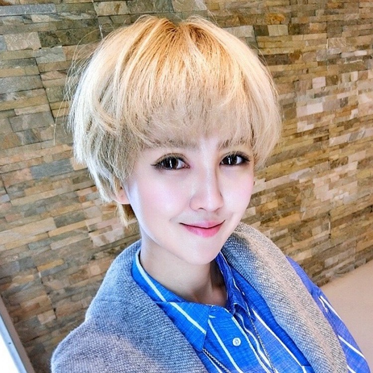 Perruque cheveux raides Court - Ref 2614034 Image 7