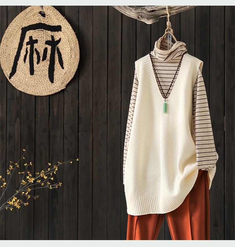 [Kết thúc giải phóng mặt bằng 2 mảnh và một nửa giá] áo len dệt kim sợi rời bên ngoài mùa thu 2018 đồ nữ