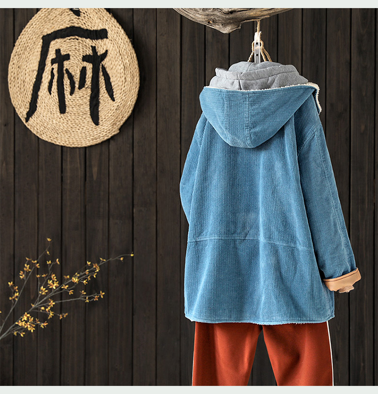 [Kết thúc giải phóng mặt bằng 6,8 lần] áo choàng dài bằng vải nhung kẻ sọc các mẫu áo phao nữ đẹp