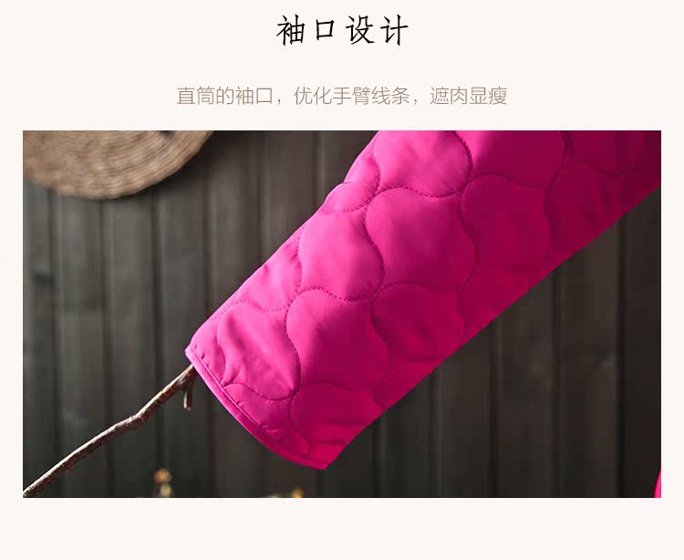 [Giải phóng mặt bằng vào cuối mùa 6,8 lần đơn mảnh] phong cách dân tộc retro lỏng áo khoác bông dài áo khoác nữ mùa đông áo phao nữ đẹp 2020