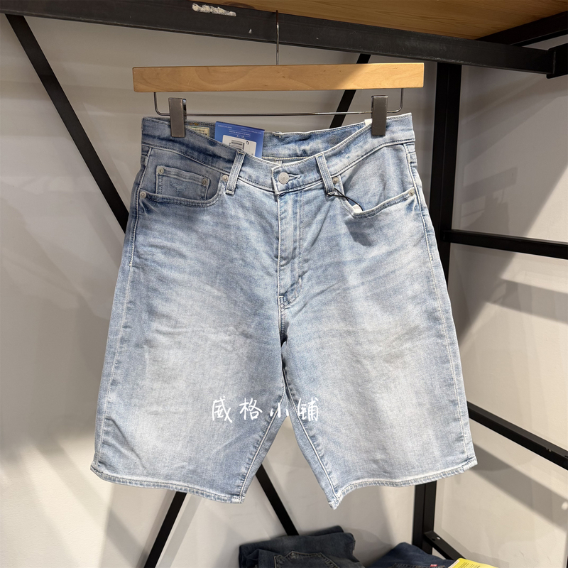 2026 Summer Levis 478 Thin Denim Men's Shorts 001Jm-0016