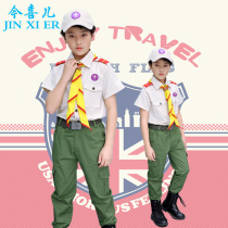 Boy Scouts Uniform Children Scouts Summer Camp Clothing Shorts Long Sleeve Suit Kids Summer Camp Clothes Short Sleeve Long Pants