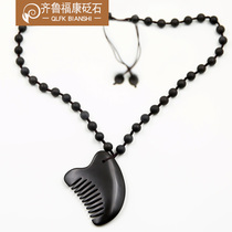 Xuanhuang Sibin Bian Stone Necklace Men and Women Cervical Health Care Bianstone Comb Collar tJu9EvHrSl