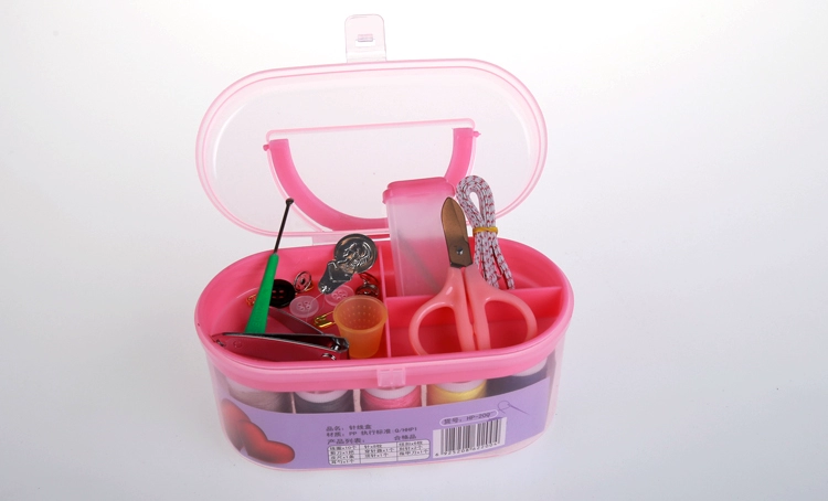 Huaping May Box Home May Toolbox Hộ gia đình Portable Portable May Box Mini Set Miễn phí vận chuyển - Công cụ & vật liệu may DIY