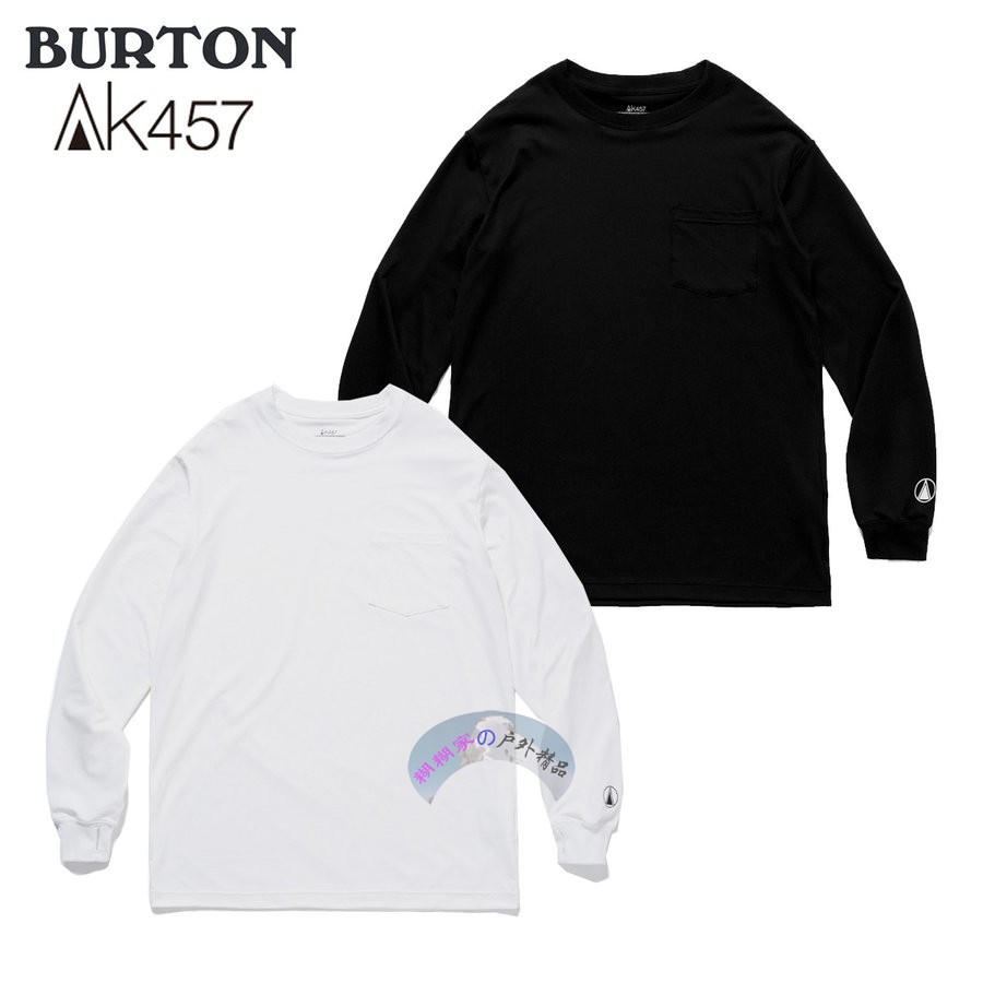 (Ski brand) Burton AK457 Tech LS Basic layer T-shirt Bamboo Inner Regular Rattan ORIGINAL