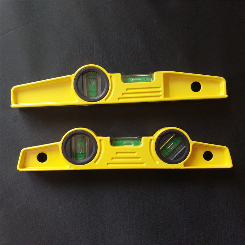 Cast Aluminum Mini Level Torpedo with Magnetic 250mm Bridge Adjustable Level