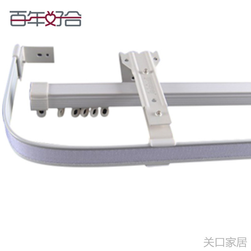 Deyu No. 1 Mantle Curtain Head Rail Velcro Top Side Mounted Mantle Rail Invisible National Door-to-door Installation New Products