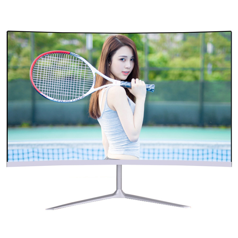 New 24 27 32-inch ultra-thin surface display game HD gaming hdmi desktop desktop computer