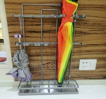 Umbrella Frame accessories Stainless Steel Trays Hotel Lobby Home Creative Floor Rain Gear Umbrellas Placement Containing Racks