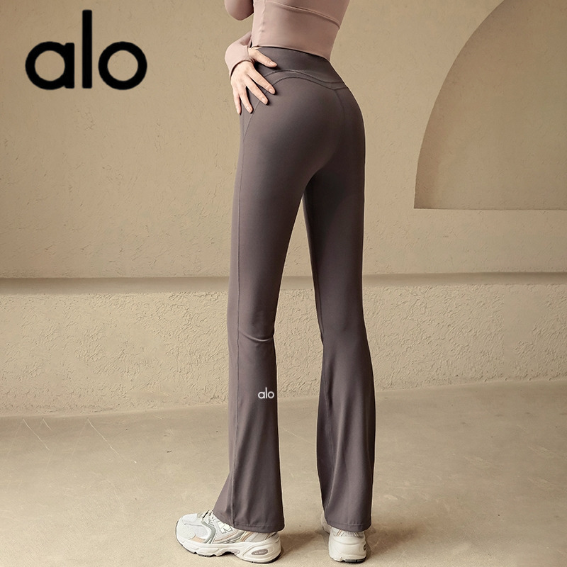 Aio Yoga Pants for Women, No Need to Wear Underwear, New Autumn and Winter Peach Lift Butt Fitness Long Pants, Running Sports Flared Pants