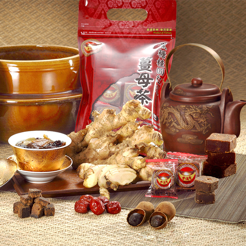 Taiwan Jinmantang black sugar ginger tea four-in-one red dates longan brown sugar ginger tea