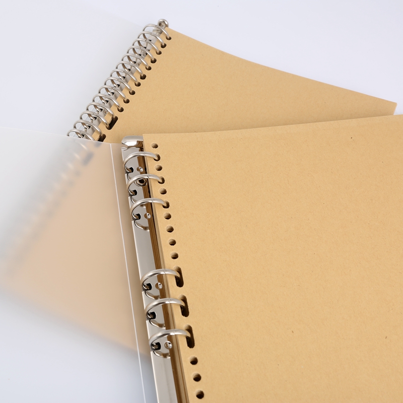 Kraft inner page notebook inner core paper 6 holes 9 holes 26 holes loose sheet Ben A6A5B5 notepad replacement core