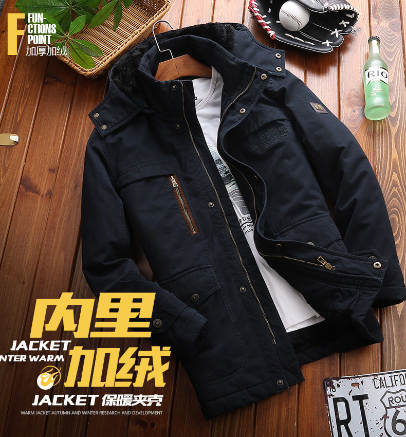 Blouson hiver pour homme NIANJEEP    - Ref 3113301 Image 7