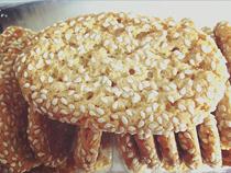 Wenzhou specialty baoli mahjong tongue eating sesame seed mahjong 200g traditional pastry snacks