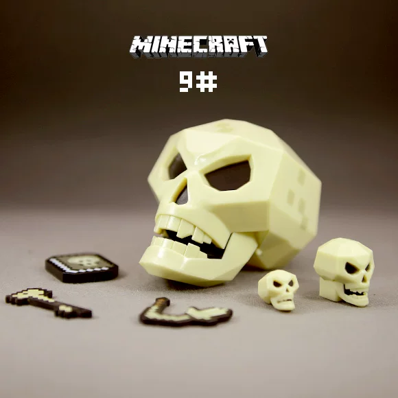 Spot loose goods Minecraft Minecraft Blocks 3 -inch Moving Puppet Set Multiple models