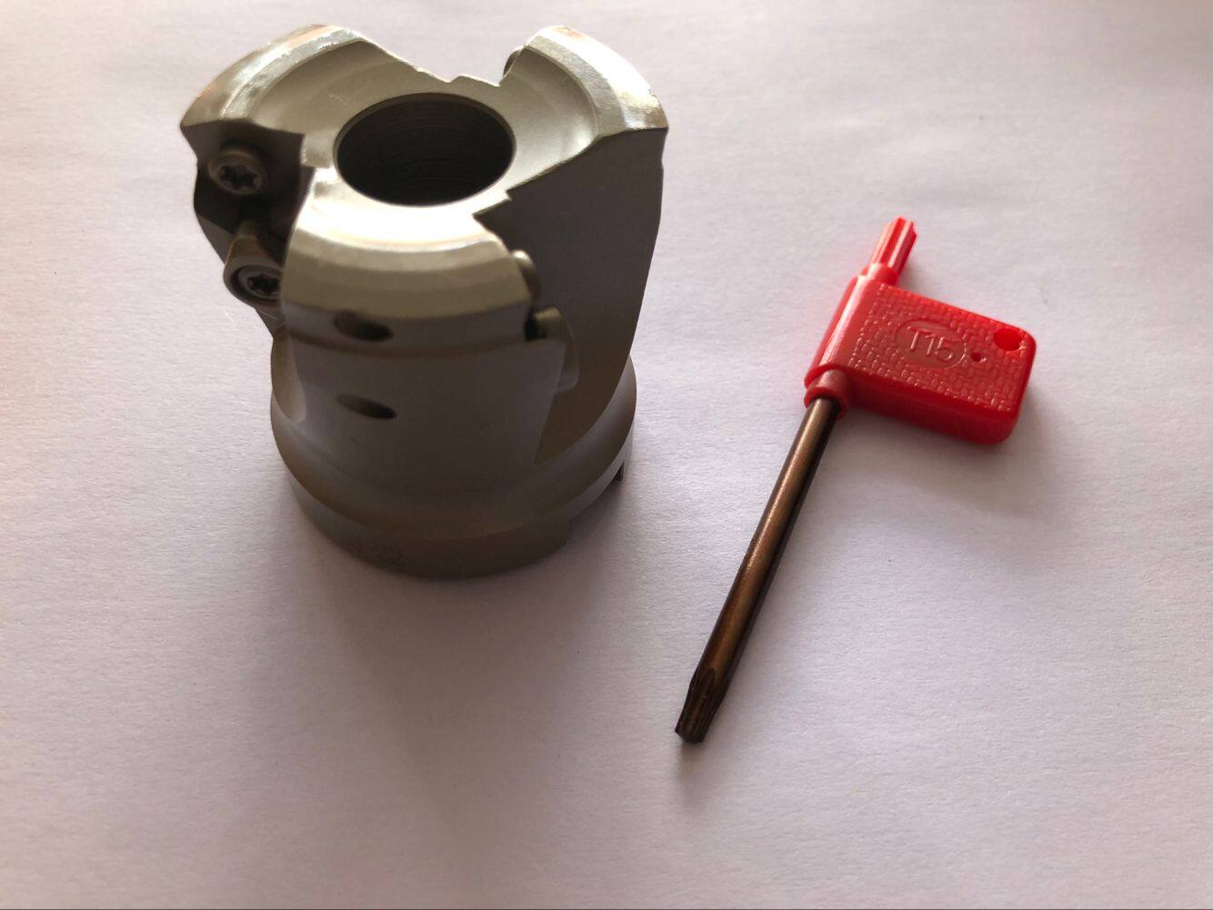 Fast feed face milling cutter disc AJX12 50-22 AJX12 63-22 AJX1450-22 CNC cutter disc