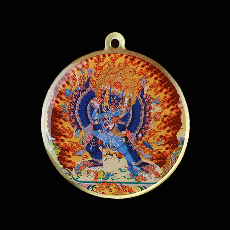 Hidden Mifang Daweed King Kong double body statue statue Buddha medal pendant Taiwan prolific fashion necklace pendant