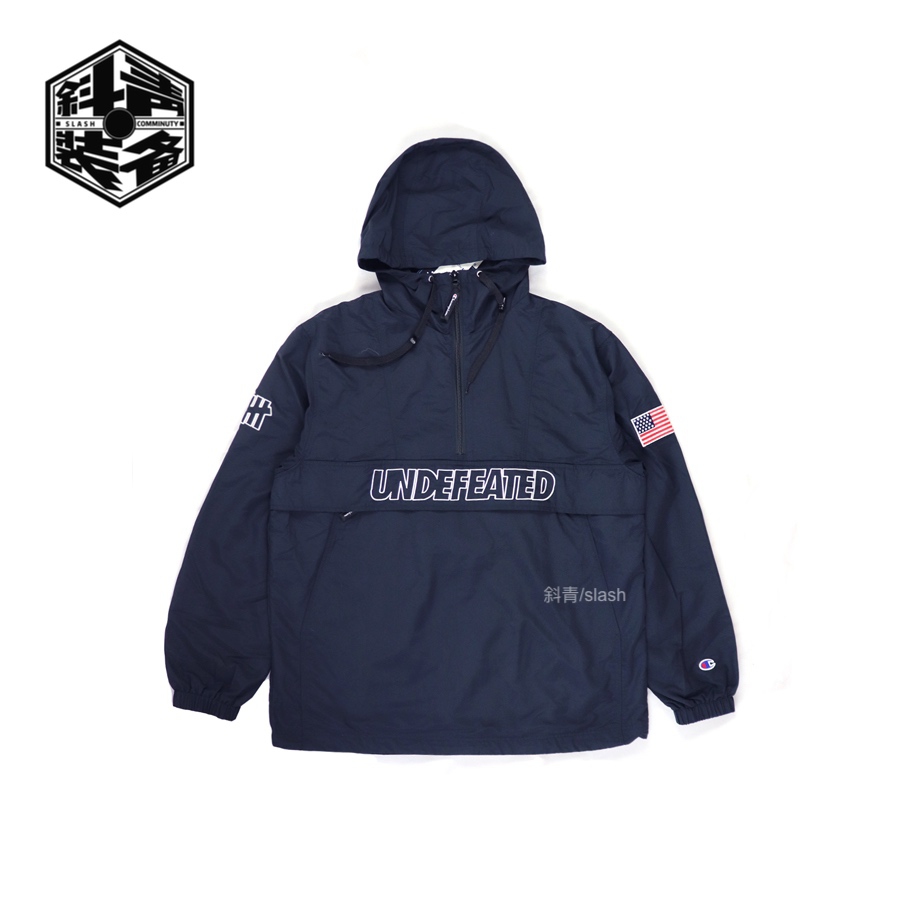 undefeated champion nylon anorak parka