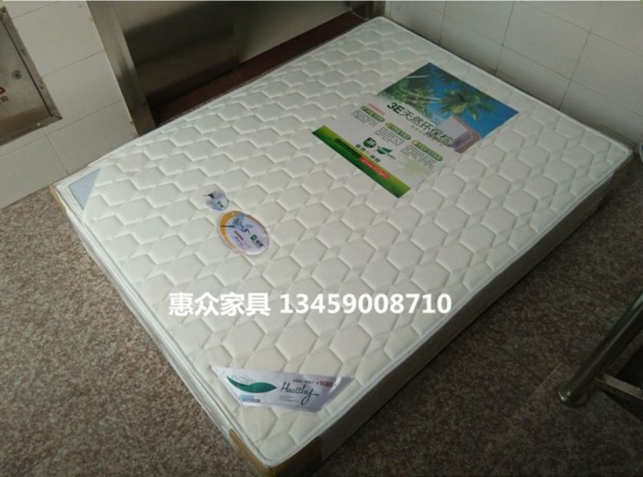 鹭 闽 3E 椰 梦 cotton Bông màu nâu xanh nguyên chất Mùa xuân cộng với nệm hai trong một màu nâu Đảo Hạ Môn - Nệm nệm cao su nhập khẩu