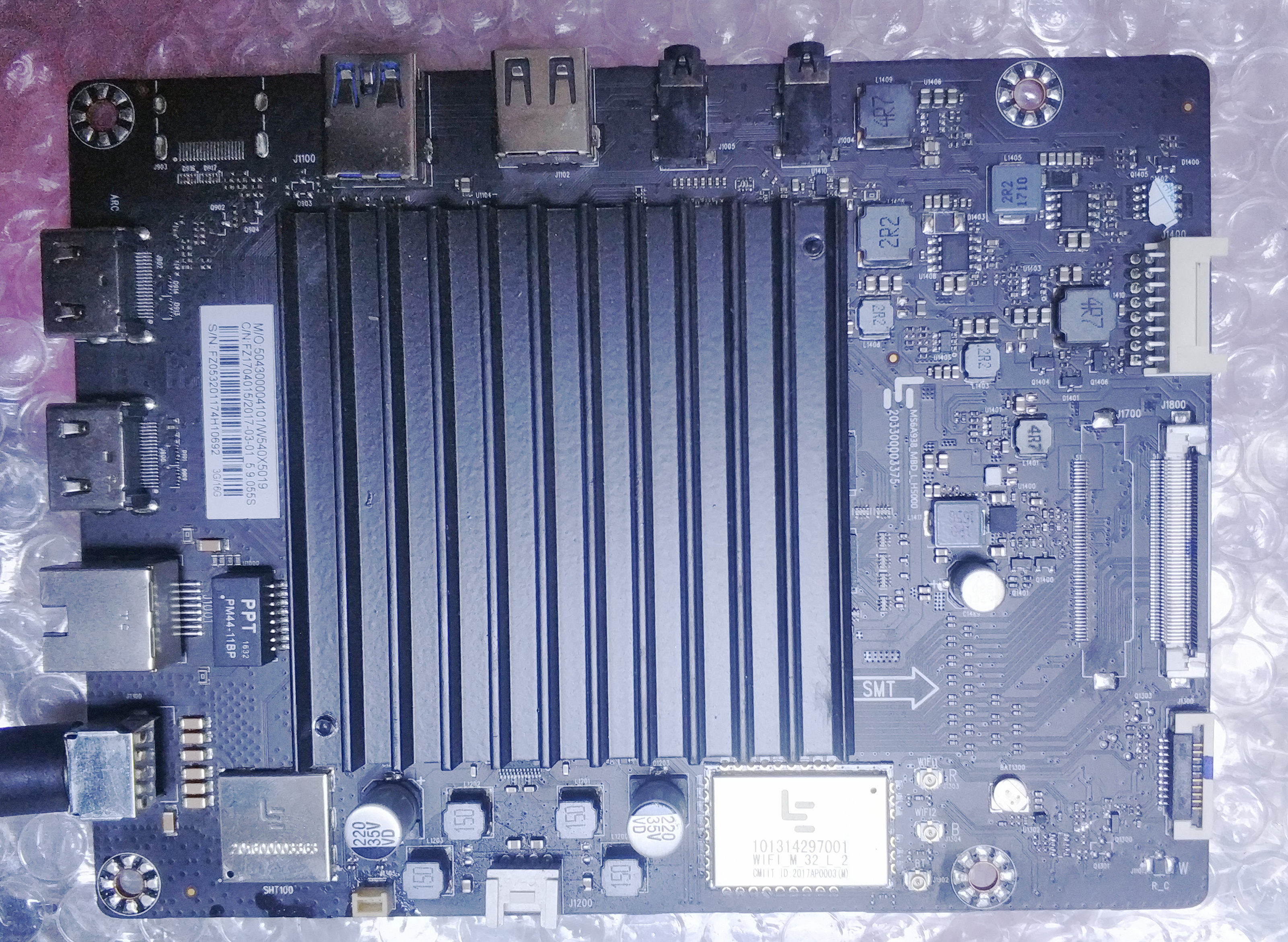 Levision X4-40M X4-40M X4-43M X4-50M X4-50M Board Professional Maintenance MS6A938_MBD_L_H5000