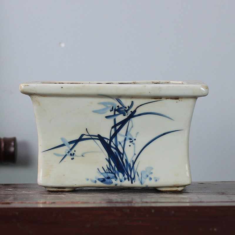 民国時代御用官窯居仁堂製 粉彩細密人物囲碁紋花瓶（