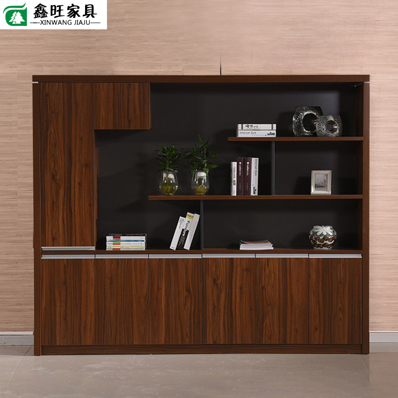 Minimalist office furniture Wooden Cabinet Information Cabinet Bookcase Cabinets Display Cabinet Plate without door cabinet Hyundai