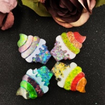 Shanghai Jiaddai Handmade 4-link ice cream mold mirror silicone mold DIY mold